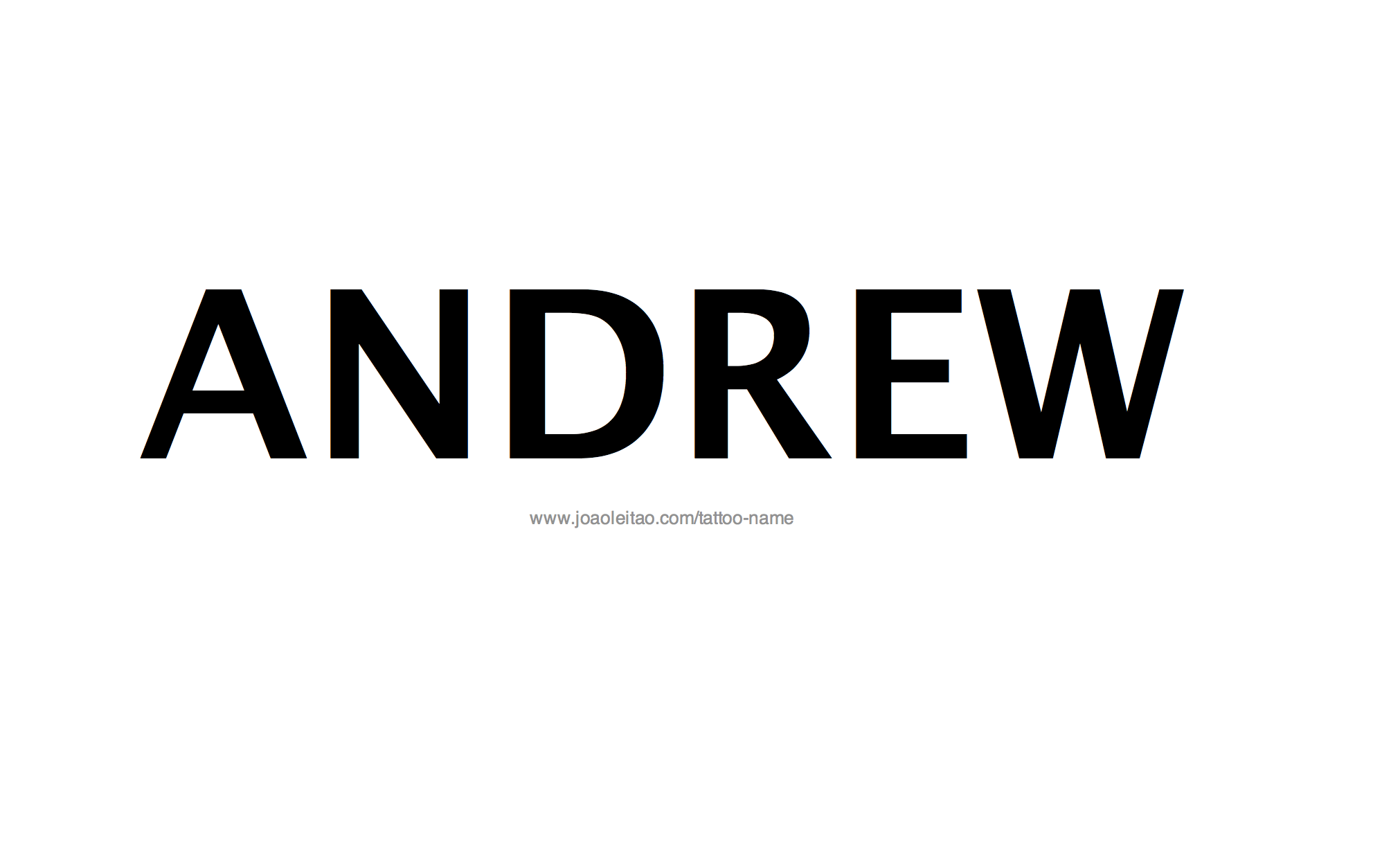 Andrew имя
